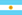 Miniatura de bandeira - Argentina