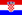 Miniatura de bandeira - Croácia