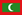 Miniatura de bandeira - Maldivas