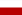 Miniatura de bandeira - Polônia