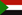 Miniatura de bandeira - Sudão